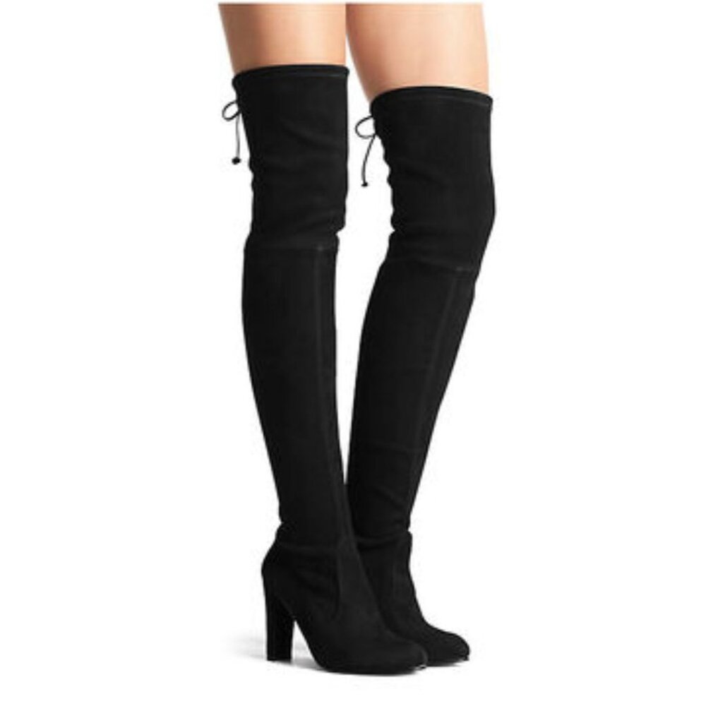 Stuart Weitzman Black Over the Knee Boots